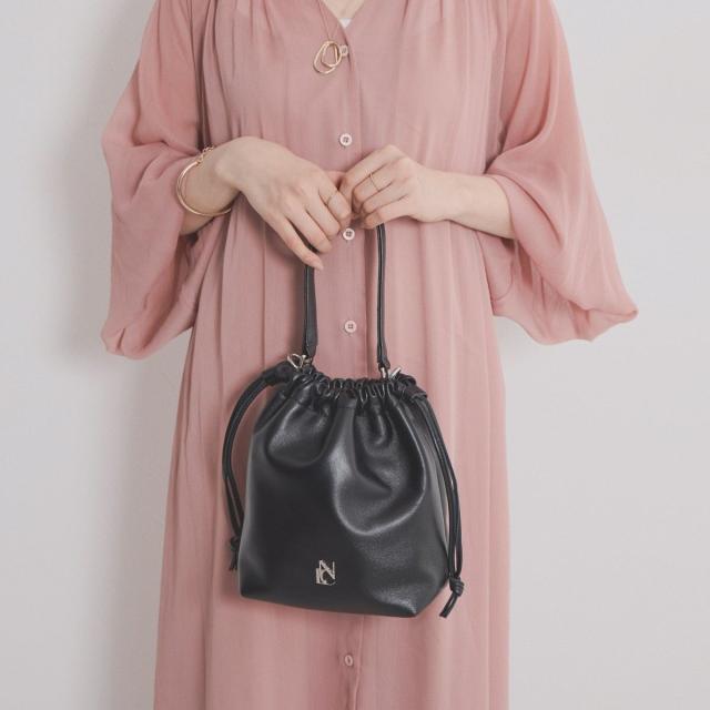 HIMIKO（HIMIKO）/2WAY仕様◇【NICAL】【本革】【卑弥呼25SS】巾着ショルダーバッグ/554182