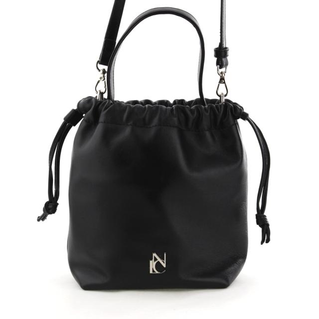 HIMIKO（HIMIKO）/2WAY仕様◇【NICAL】【本革】【卑弥呼25SS】巾着ショルダーバッグ/554182 HIMIKO（HIMIKO）/2WAY仕様◇【NICAL】【本革】【卑弥呼25SS】巾着