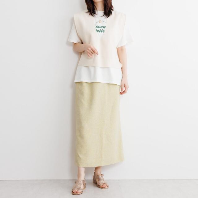HIMIKO（HIMIKO）/モードな編み込みデザイン【卑弥呼26SS】クロス