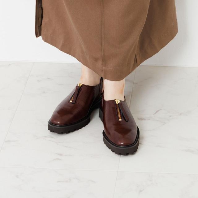 HIMIKO（HIMIKO）/サッと着脱できる新アイテム【卑弥呼25AW】【撥水】センタージップクロッグシューズ/651516