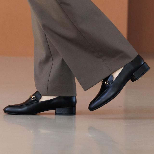 HIMIKO（HIMIKO）/【卑弥呼25AW】スクエアトゥビットローファー/ 651315