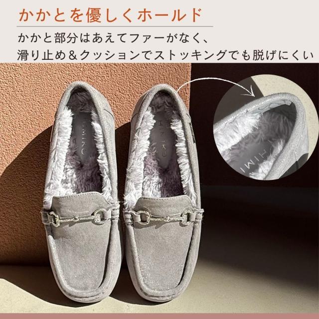 卑弥呼（himiko ）/【SALE】【撥水】大人気あたたかモカシン◇ビジュービットふわふわモカシン/651320_8