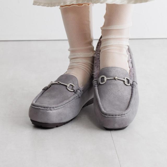 卑弥呼（himiko ）/【SALE】【撥水】大人気あたたかモカシン◇ビジュービットふわふわモカシン/651320_18