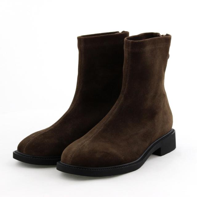 HIMIKO（HIMIKO）/あたたか＆シンプルで合わせやすい【卑弥呼25AW】ラウンドトゥストレッチブーツ/651422 HIMIKO（HIMIKO）/あたたか＆シンプルで合わせやすい【卑弥呼25AW