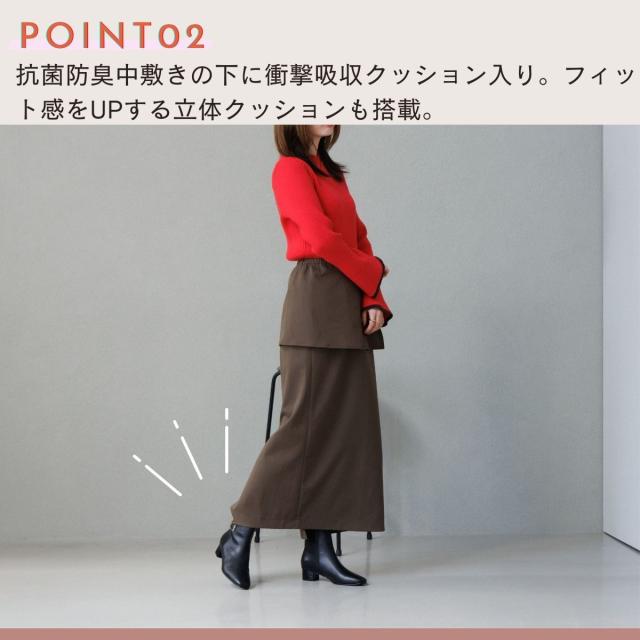 HIMIKO（HIMIKO）/上品な佇まい【撥水】【卑弥呼25AW】スクエアバックルサイドベルトブーツ/651417 HIMIKO（HIMIKO）/【特別価格】【撥水】【卑弥呼25AW】上品できれい