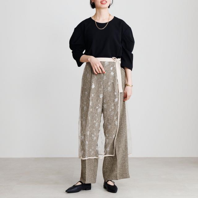 HIMIKO（HIMIKO）/ベルトを外さずサッと着脱OK【卑弥呼26SS】パンチングレザーメリージェーンパンプス/661103_11