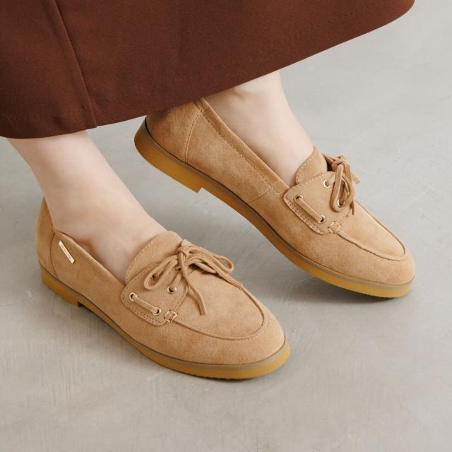 HIMIKO（HIMIKO）/大人カジュアルに寄り添う、軽やかデッキ【軽量】【卑弥呼26SS】デッキデザインシューズ/661114