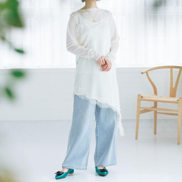 HIMIKO（HIMIKO）/コラボ【HANAE MORI×HIMIKO】 フラワーモチーフ フラットパンプス/661127_9