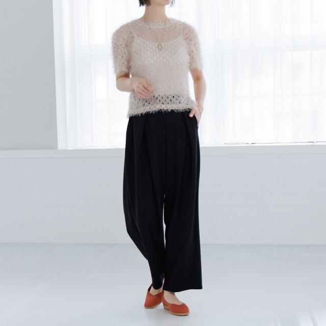 HIMIKO（HIMIKO）/【卑弥呼26SS】洗えるスクエアトゥニットパンプス/661124_8