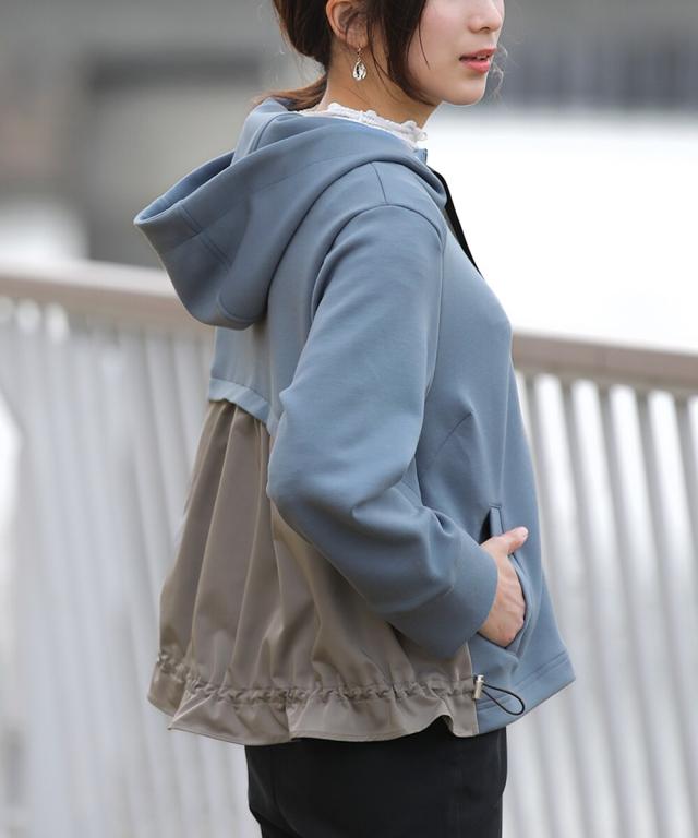 ブージュルード/Aラインダンボールパーカー