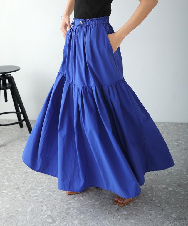 ブージュルード/ナイロンワッシャースカートの通販は 4,858円