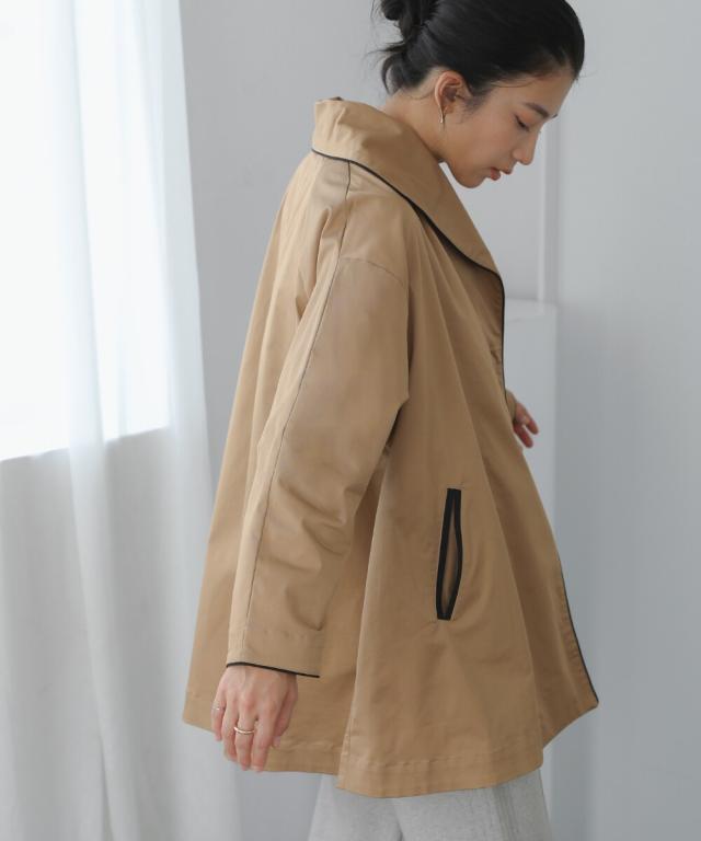 ブージュルード（Bou Jeloud）/パイピングカラーコートの通販はau PAY