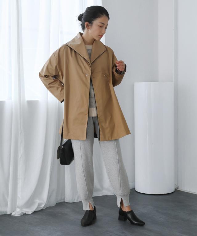 ブージュルード　コート ブージュルード（Bou Jeloud）/パイピングカラーコートの通販は