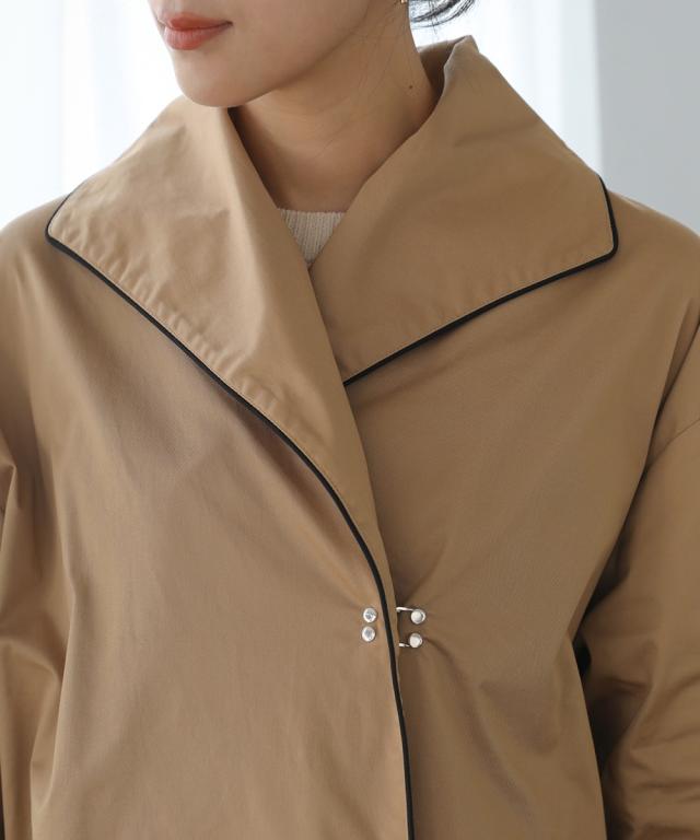新品！お得！boujelond コート ブージュルード（Bou Jeloud）/パイピングカラーコートの通販は