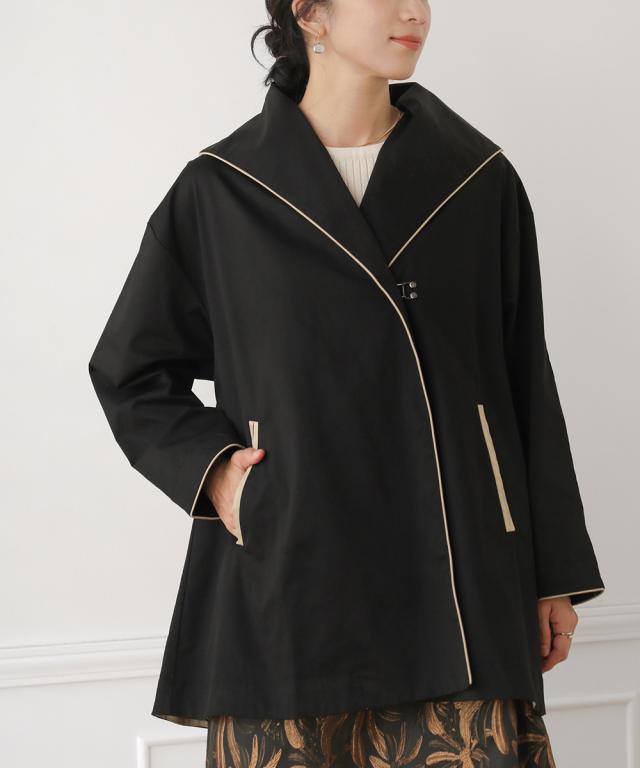 ブージュルード　コート ブージュルード（Bou Jeloud）/パイピングカラーコートの通販は