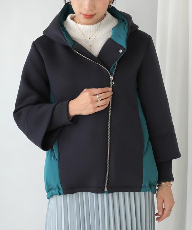 BOUJELOUD ブージュルード　ドッキングフーディーコート 楽天市場】ドッキングフーディーコート／ブージュルード（Bou