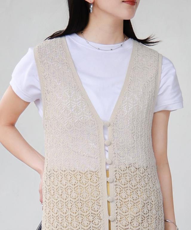 ブージュルード（Bou Jeloud）/ワシ混ニット前後2wayワンピースの通販