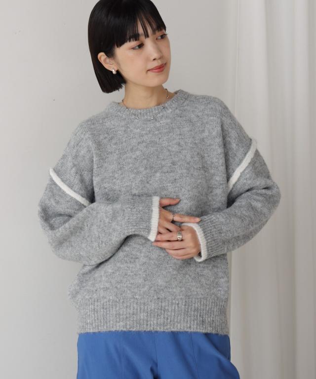 ブージュルード（Bou Jeloud）/配色デザインニットの通販は