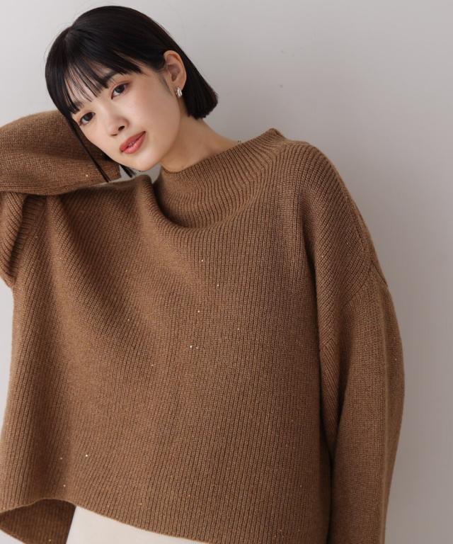 ブージュルード（Bou Jeloud）/スパンコールラメニット 6,900円