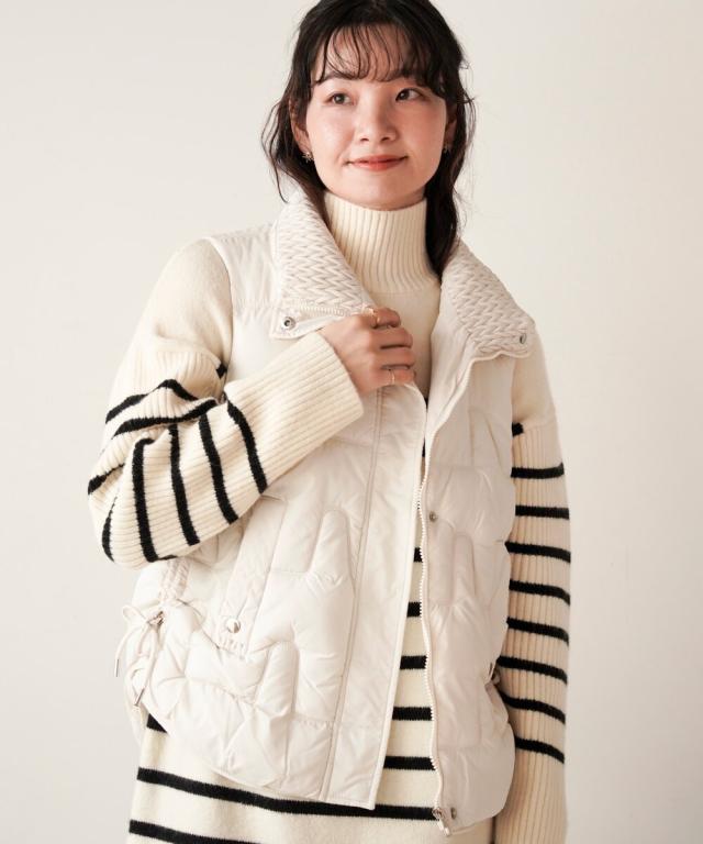 ブージュルード（Bou Jeloud）/変形キルト中綿ジャケットの通販は 5,113円