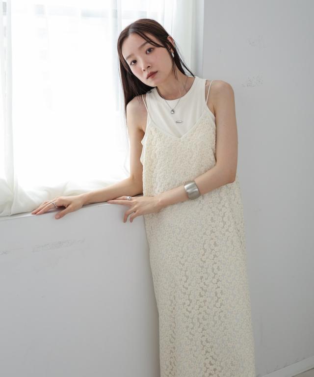 monoha ホワイト フラワーキャミワンピース JU5602EW03905_fw_thumbM.jpg