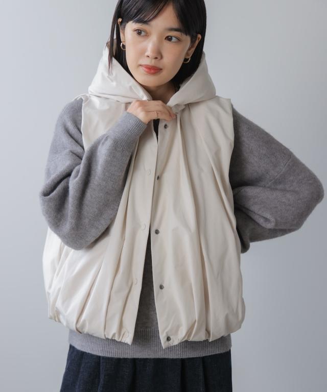 【NEW】ブージュルード（Bou Jeloud）/裾バルーンダウンベスト