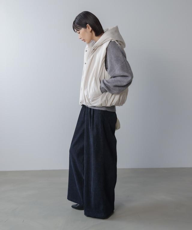 ブージュルード（Bou Jeloud）/裾バルーンダウンベスト_6