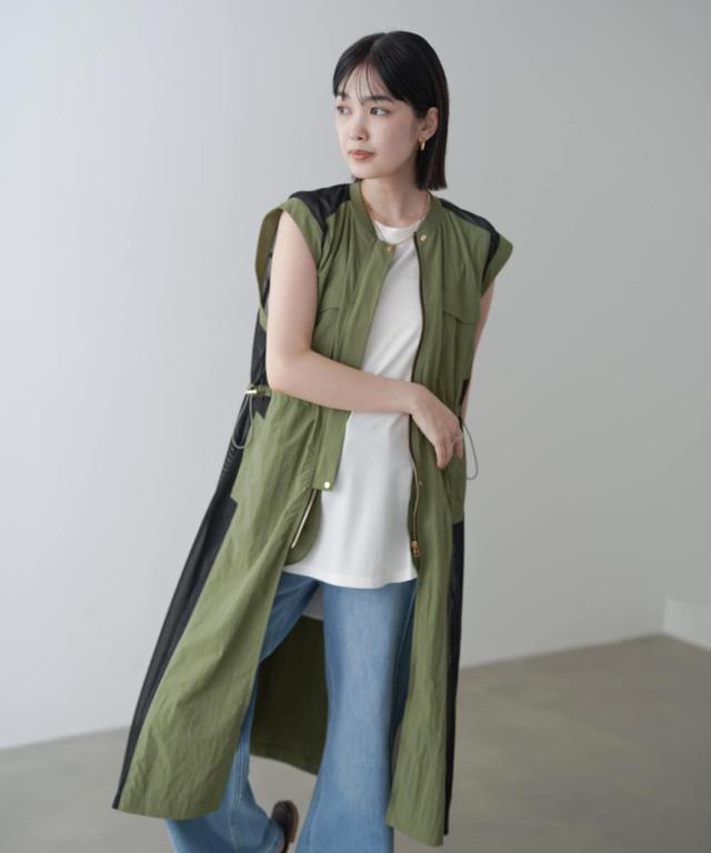 ブージュルード（Bou Jeloud）/メッシュドッキングワークジレ_3