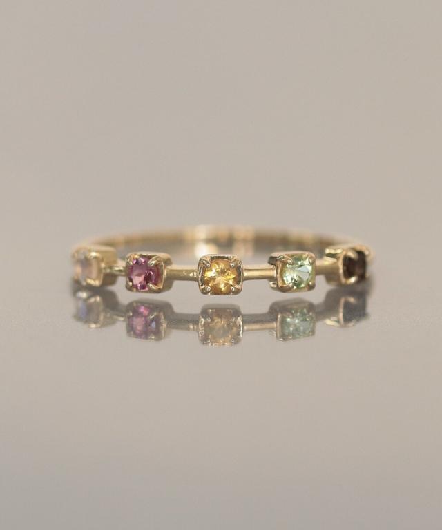 NOIR DE POUPEE K10 フラワー 透かし リング 13号 NOIR DE POUPEE K10