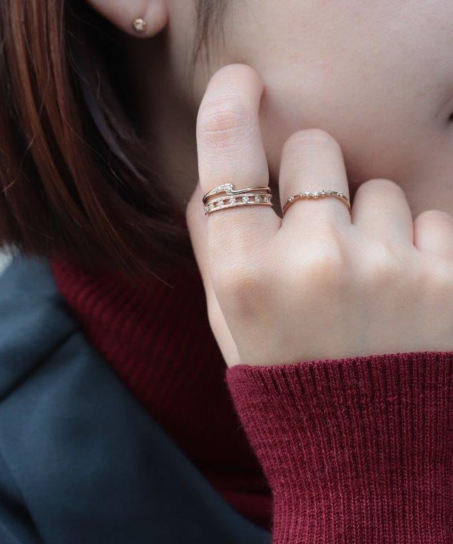 NOIR DE POUPEE ダイヤモンドリング NOIR DE POUPEE】ノワールド