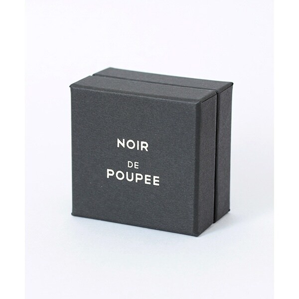 ノワール ド プーペ（NOIR DE POUPEE）/K10 2連 フープピアス