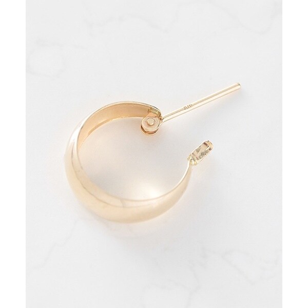 Noir de pupee k10 pierce フープ ノアールドプーペ 片耳