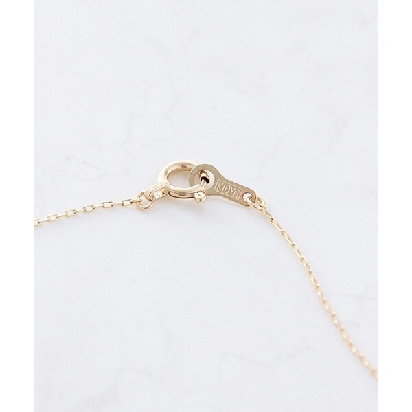 ノワール ド プーペ（NOIR DE POUPEE）/K10 スマイルライン ゴールド ネックレス