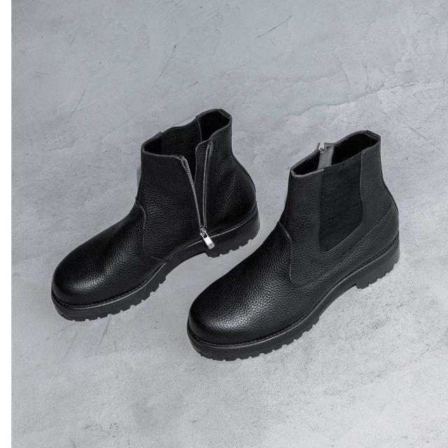 モンキータイム（monkey time）/サイドジップ＆ゴア ブーツ