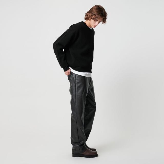 モンキータイム（monkey time）/プレーティング クロップド Vネック