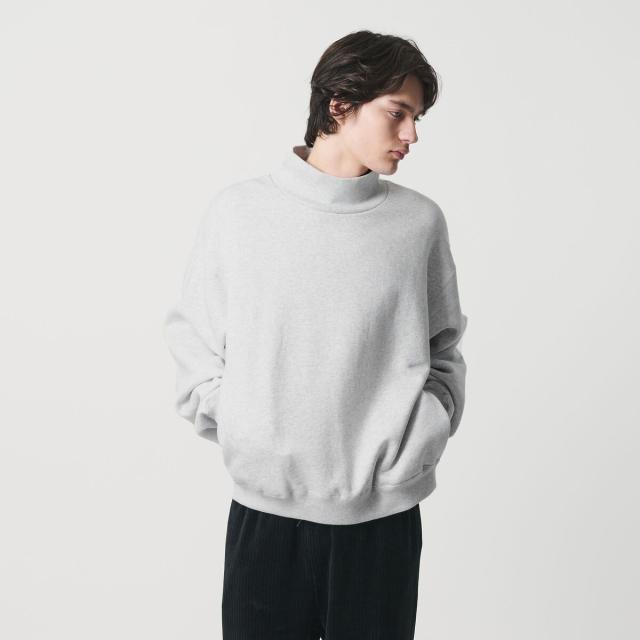 モンキータイム（monkey time）/テリーフリース ハイネック スウェット