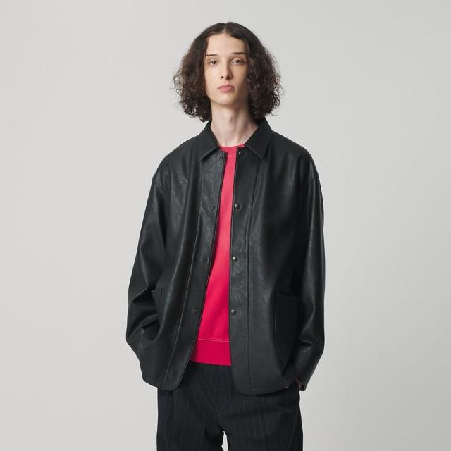 モンキータイム（monkey time）/レザーライク カバーオール