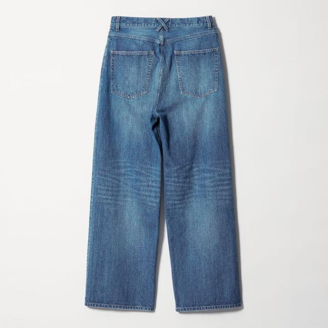 モンキータイム（monkey time）/ネップ デニム バギー パンツ_17