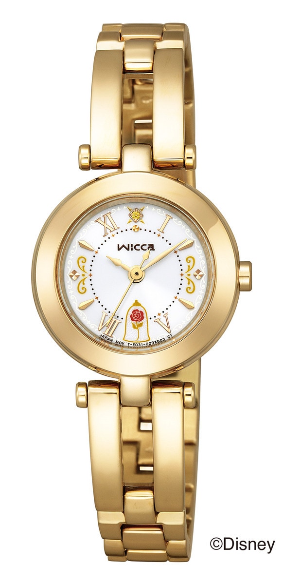 ウィッカ（wicca）/CITIZEN Disneyコレクション『美女と野獣』スペシャルモデル　KP5−221−13