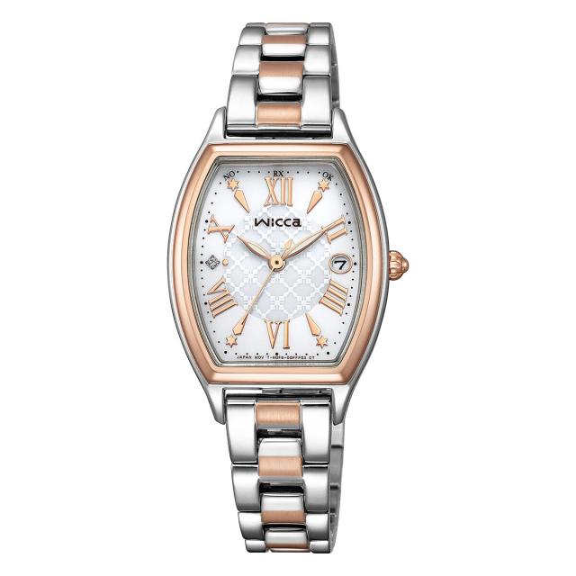 ウィッカ（wicca）/CITIZEN シチズン wicca ソーラーテック電波時計 KS4−031−11