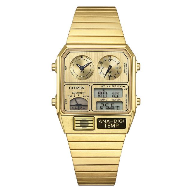 シチズン（CITIZEN）/CITIZEN レコードレーベル ANA−DIGI TEMP アナデジテンプ JG2103−56P 26,455円