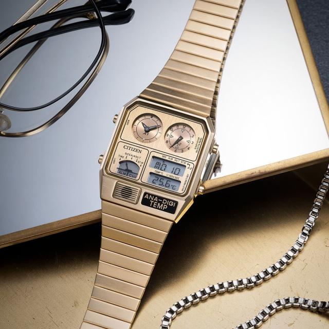 シチズン（CITIZEN）/CITIZEN レコードレーベル ANA−DIGI TEMP アナデジテンプ JG2104−53R