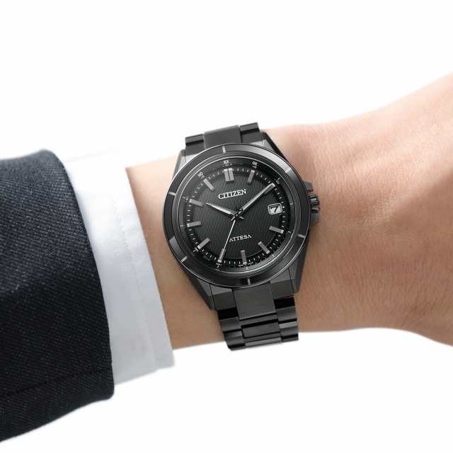 アテッサ/CITIZEN シチズン　ACT Line ブラックチタンシリーズ　CB3035−72Eの通販は
