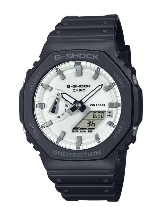 ジーショック（G−SHOCK）/BLACK AND BRILLIANT WHITE【国内正規品】GA−2100WD−1AJF