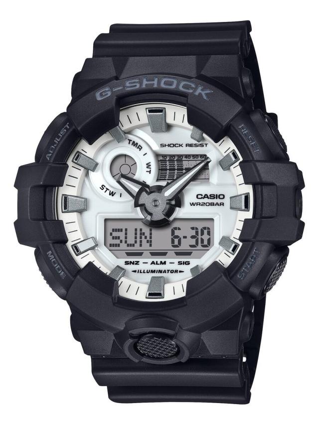 ジーショック（G−SHOCK）/BLACK AND BRILLIANT WHITE【国内正規品】GA−700WD−1AJF