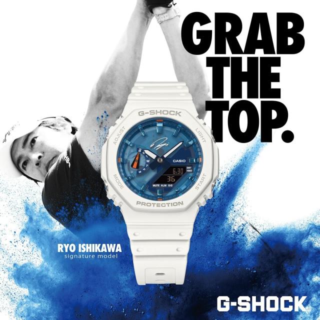 ジーショック（G−SHOCK）/GA−2100続きもの 石川遼 シグネチャーモデル【国内定まり品】GA−2100RI25−7AJR