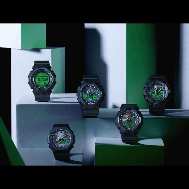 ジーショック（G−SHOCK）/BLACK AND ELECTRO GREEN【国内正規品】GD−010BEG−1JF_2