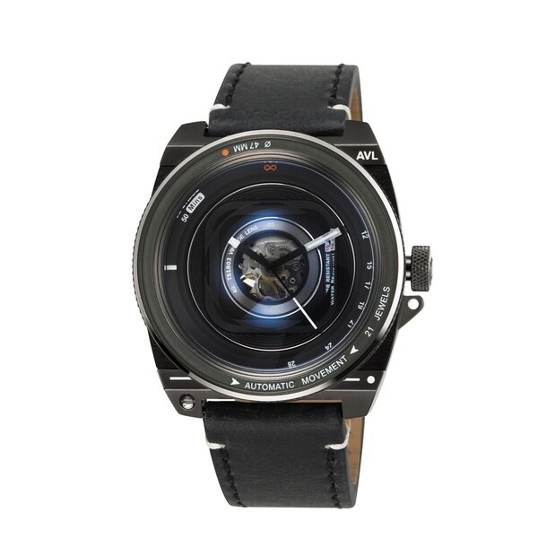 MANNINA(マンニーナ) 腕時計 MNN003-02 メンズ 正規輸入品 ブラウン（文字盤：ネイビー）