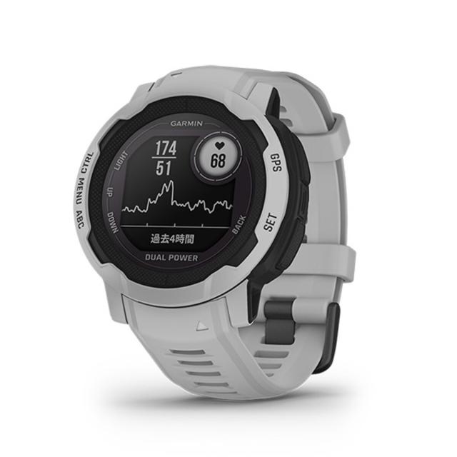ガーミン（GARMIN）/Instinct 2 Dual Power Mist Grey　010−02627−41_1