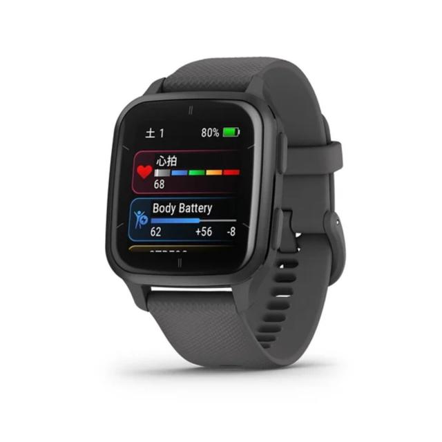 ガーミン(GARMIN)/Venu Sq 2 Shadow Gray/Slate 010−02701 ガーミン(GARMIN)/Venu Sq 2 Shadow Gray/Slate 010−02701